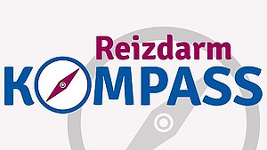 Hier sieht man das Logo des Ratgebers Reizdarm-Kompass 