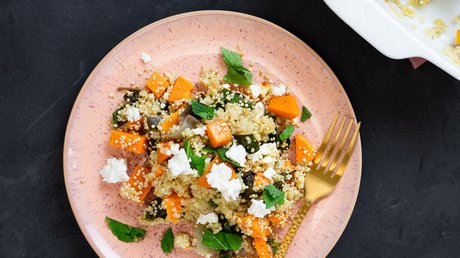 Rezept Quinoa-Auflauf © www.eatsmarter.de, Foto: Iris Lange-Fricke