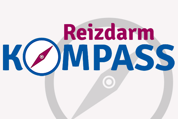 Hier sieht man das Logo des Ratgebers Reizdarm-Kompass 